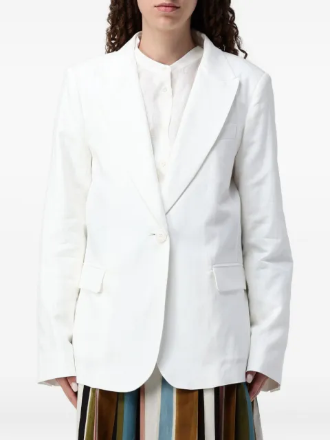 Weekend Max Mara pocket single-breasted quito blazer