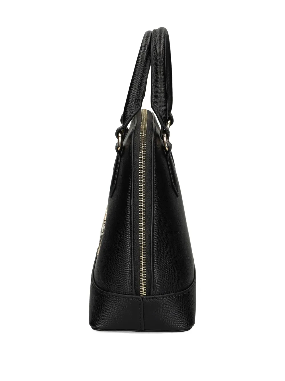 Just Cavalli Logo-plaque Tote Bag In Black
