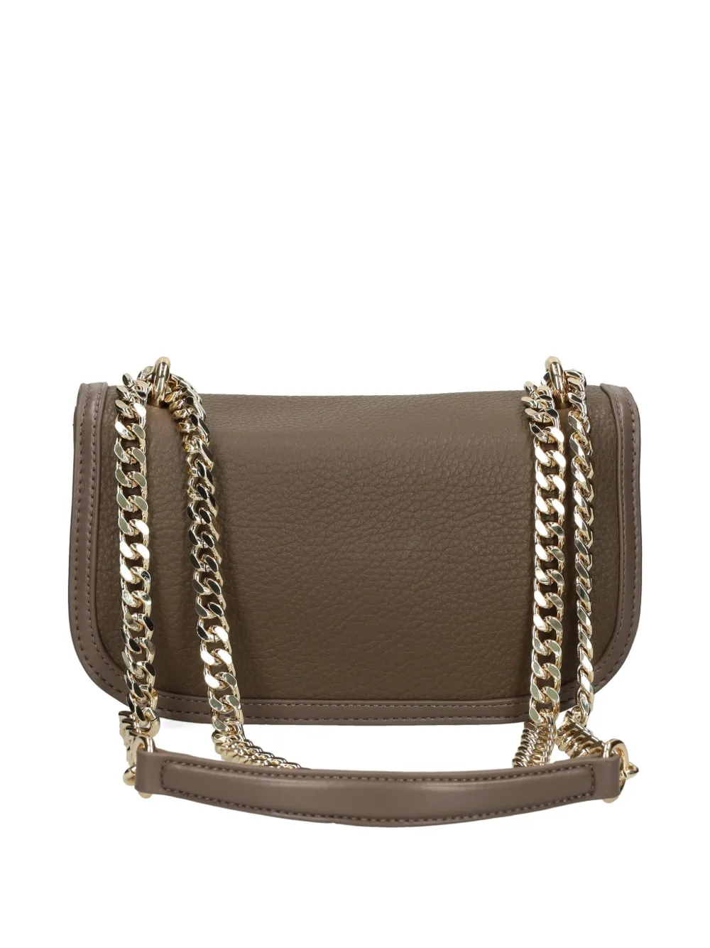 Just Cavalli Logo-plaque Cross Body Bag In Brown