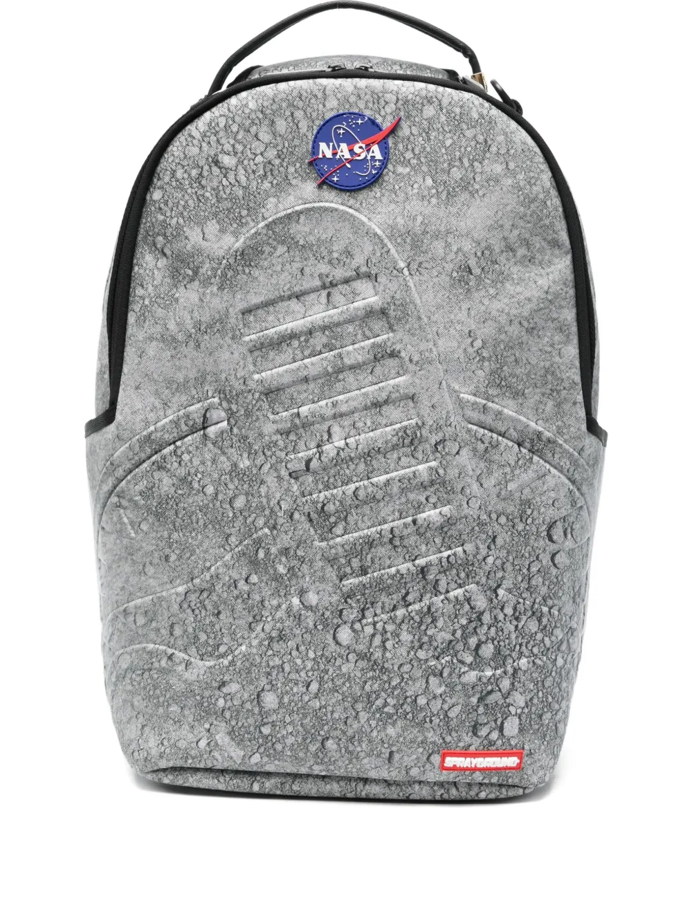 Sprayground X Nasa Step Into The Future Backpack In Gray