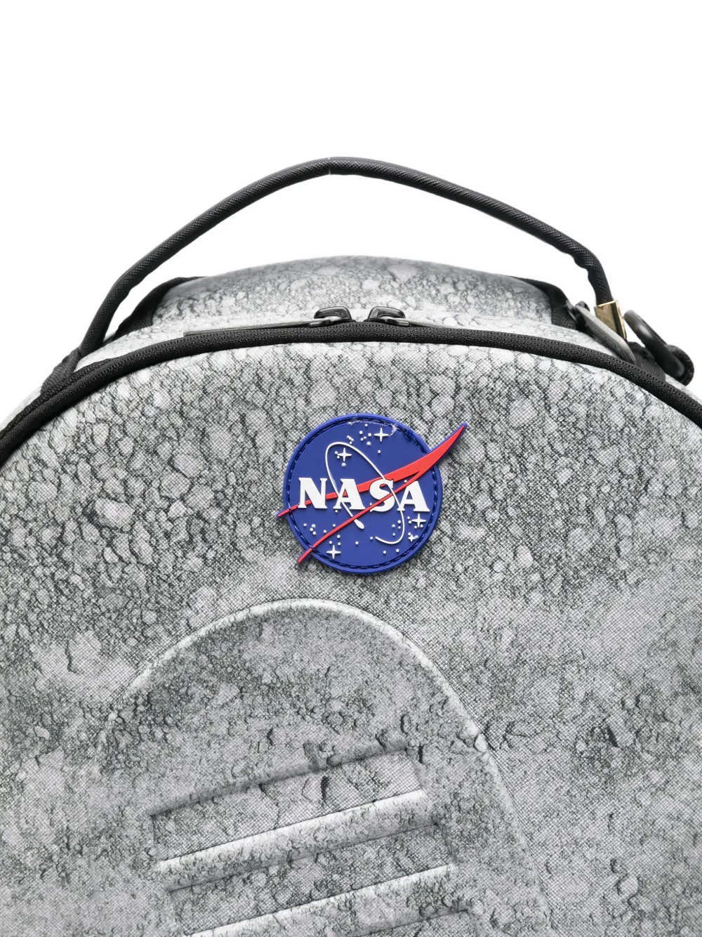 Sprayground X Nasa Step Into The Future Backpack In Gray