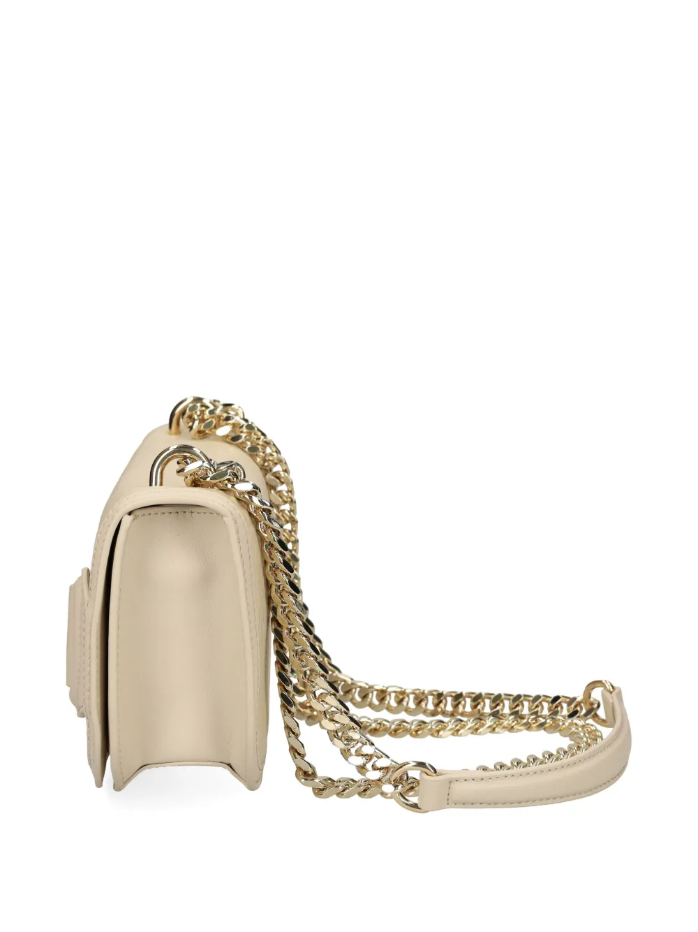 Just Cavalli Logo-plaque Cross Body Bag In Neutral