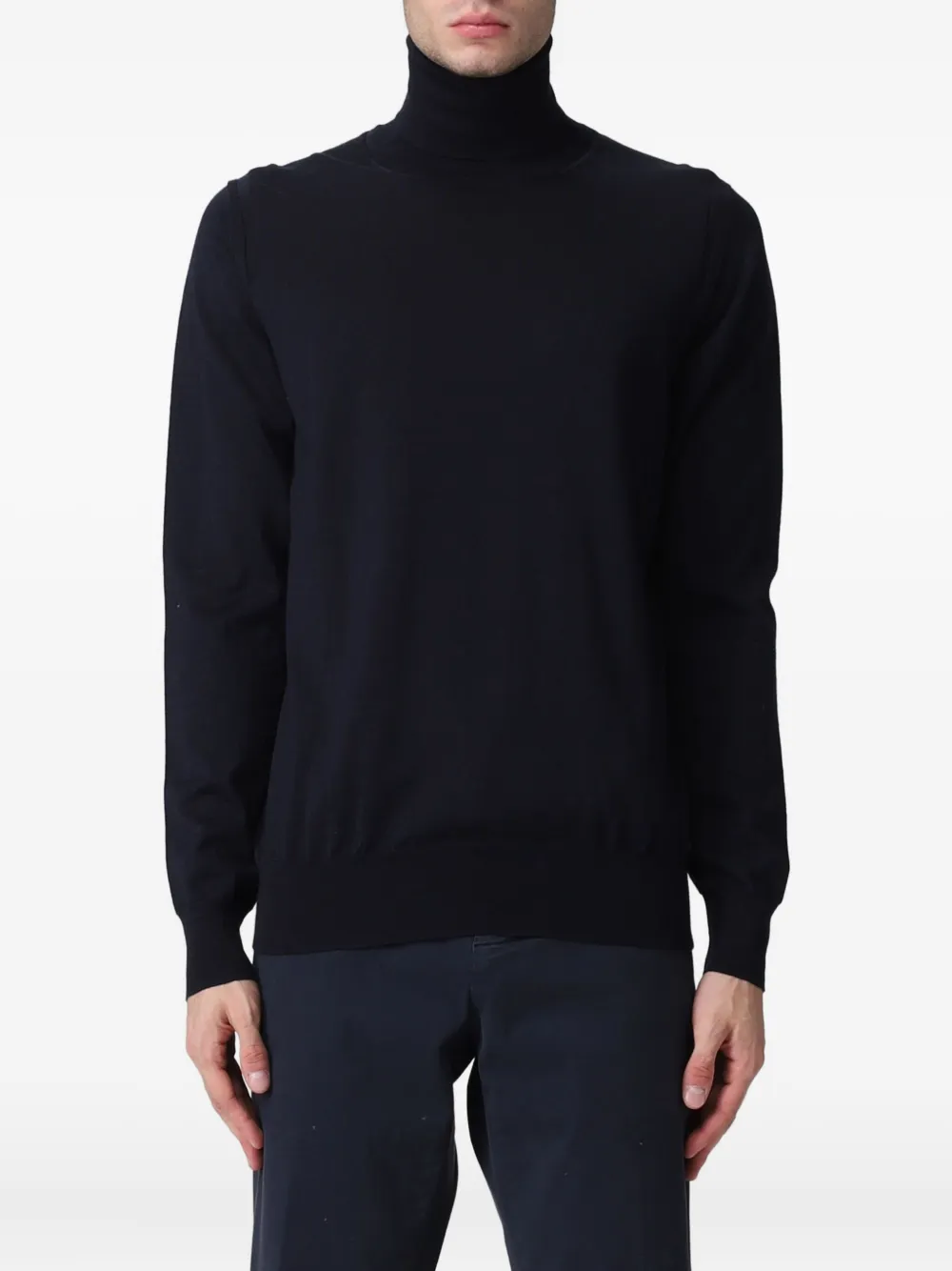 Paolo Pecora roll-neck wool sweater | Blue | Image 1