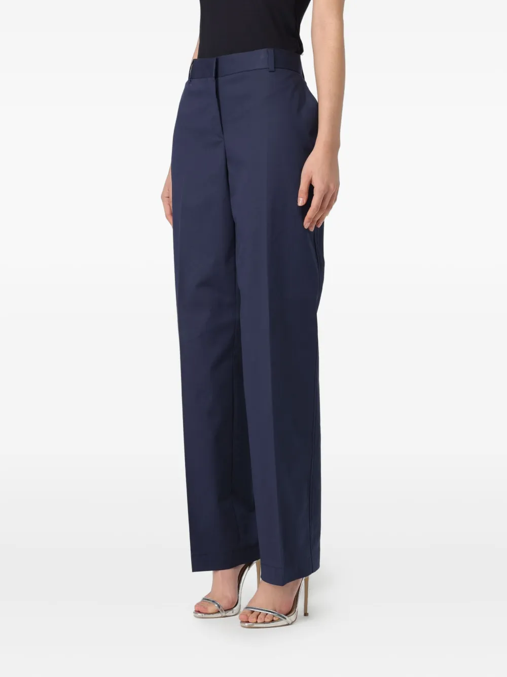 Alberta Ferretti concealed-closure trousers | Straight-Leg Pants | Image 2