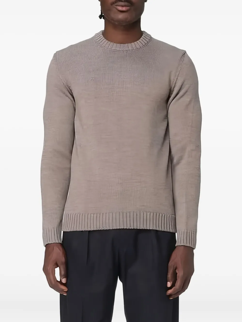 Zanone wool jumper | Neutrals | Image 1