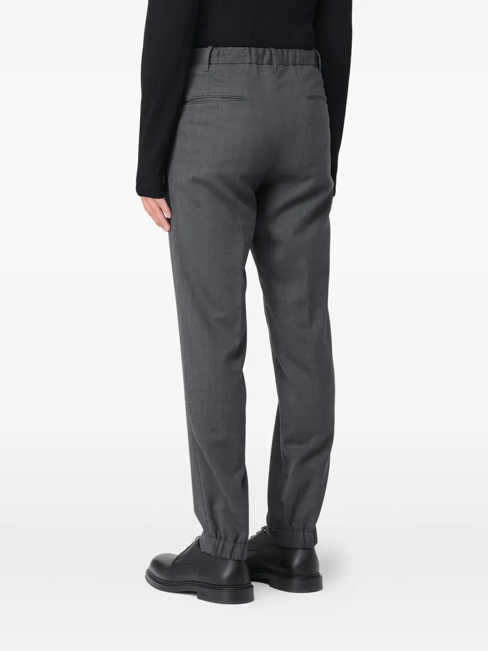 Incotex elasticated trousers - Grijs