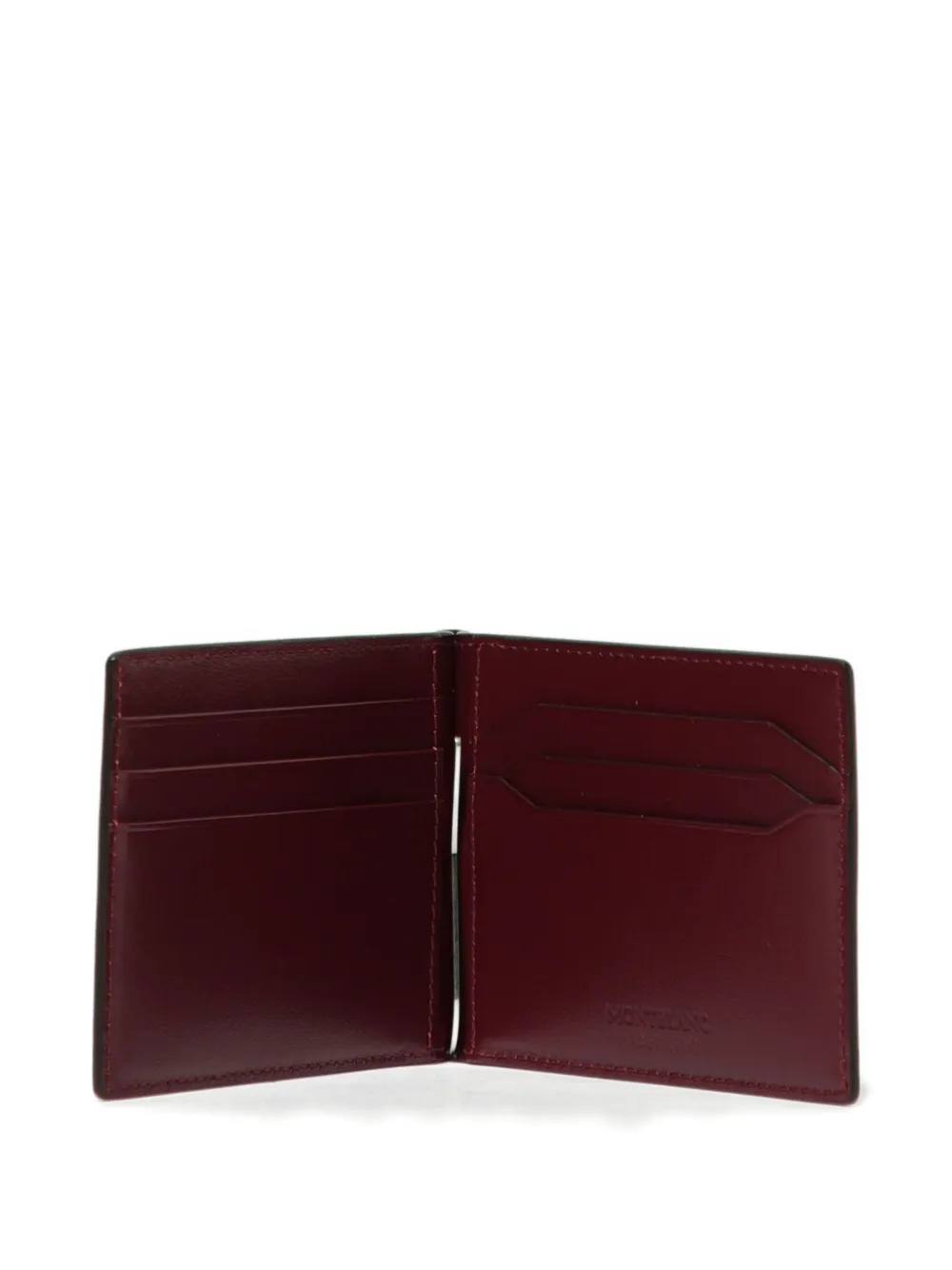 Montblanc Meisterstück Leather Wallet In Red