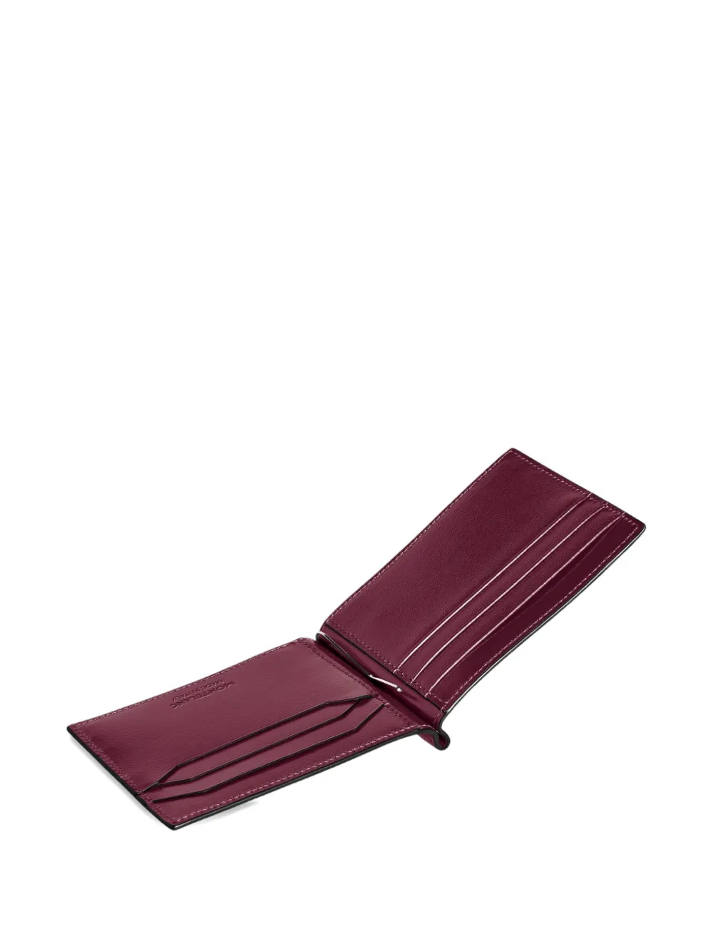 Montblanc Meisterstück Leather Wallet In Red