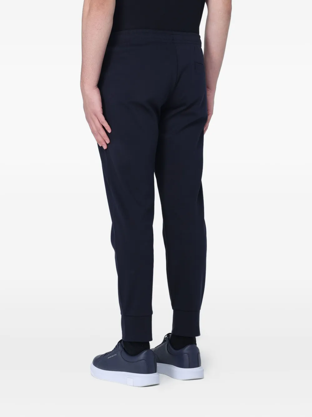 Giorgio Armani Trainingsbroek met logo-detail Blauw