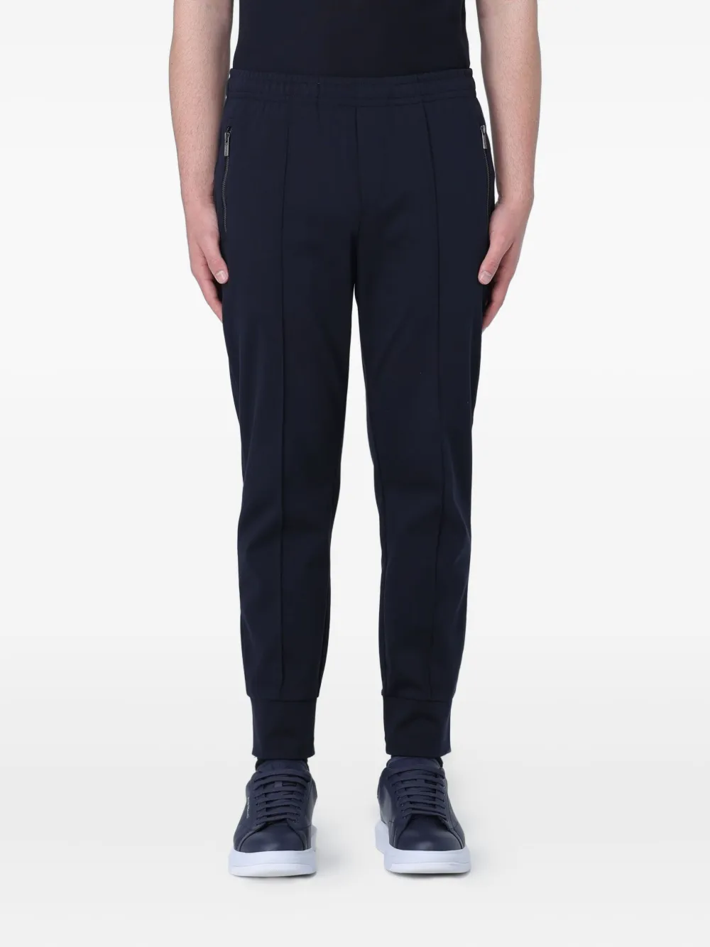 Giorgio Armani logo-detail track pants | Blue | Image 1