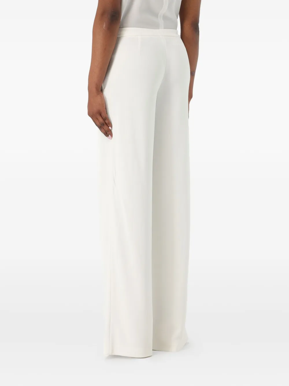Emporio Armani Broek met knopen - Wit