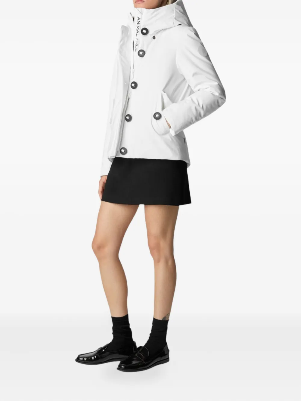 Save The Duck Shanon buttoned hooded jacket | Down Jackets | Image 2