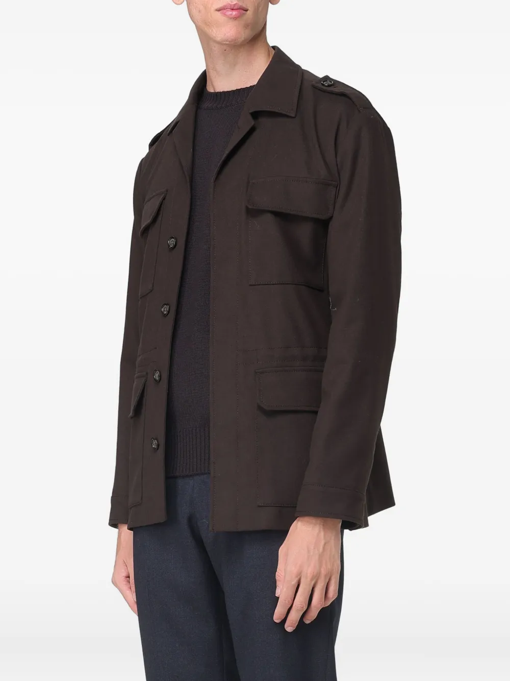 Paolo Pecora flap-pocket jacket | Military Jackets | Image 2