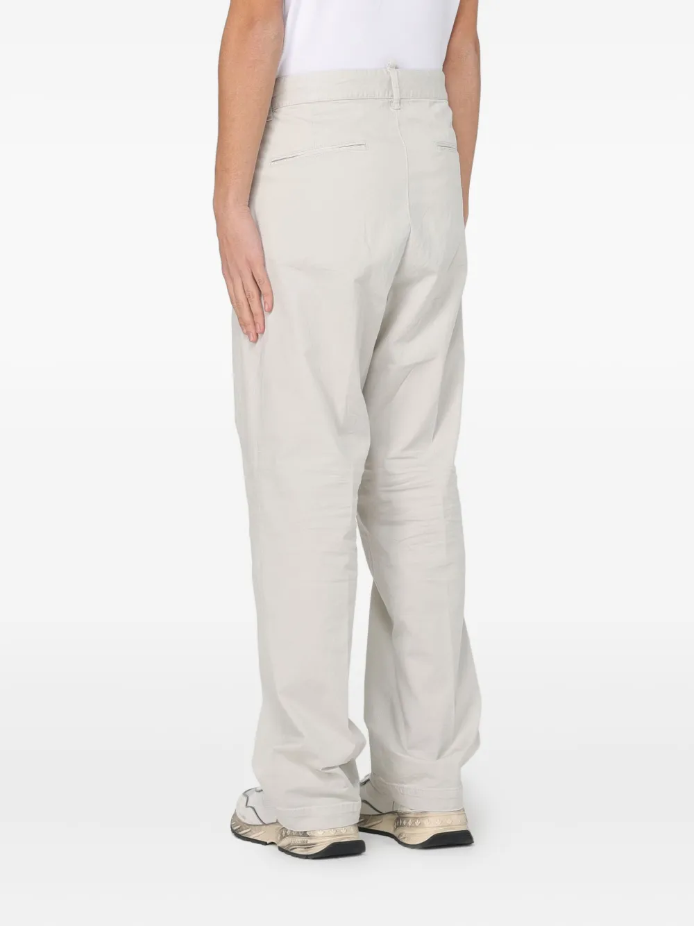 Dsquared2 Belt-loops Trousers In Neutral