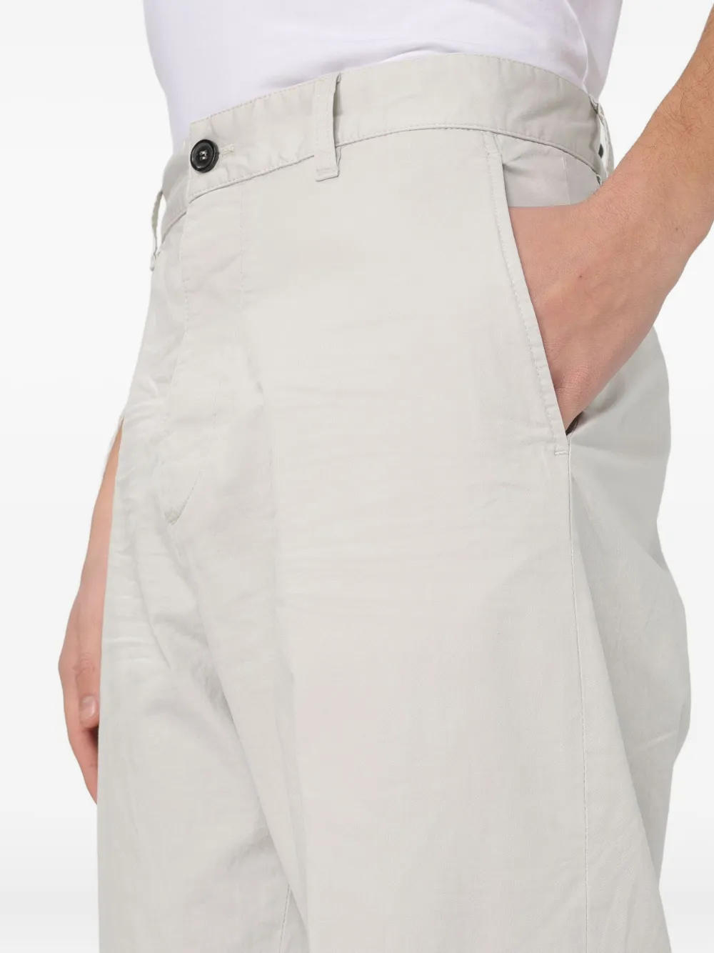 Dsquared2 Belt-loops Trousers In Neutral