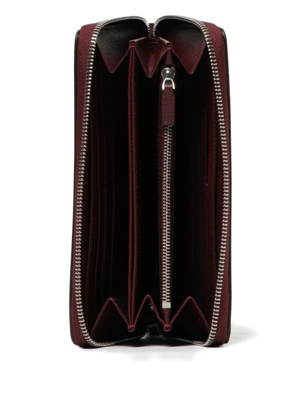 Montblanc Sartoria Zip Wallet In Red