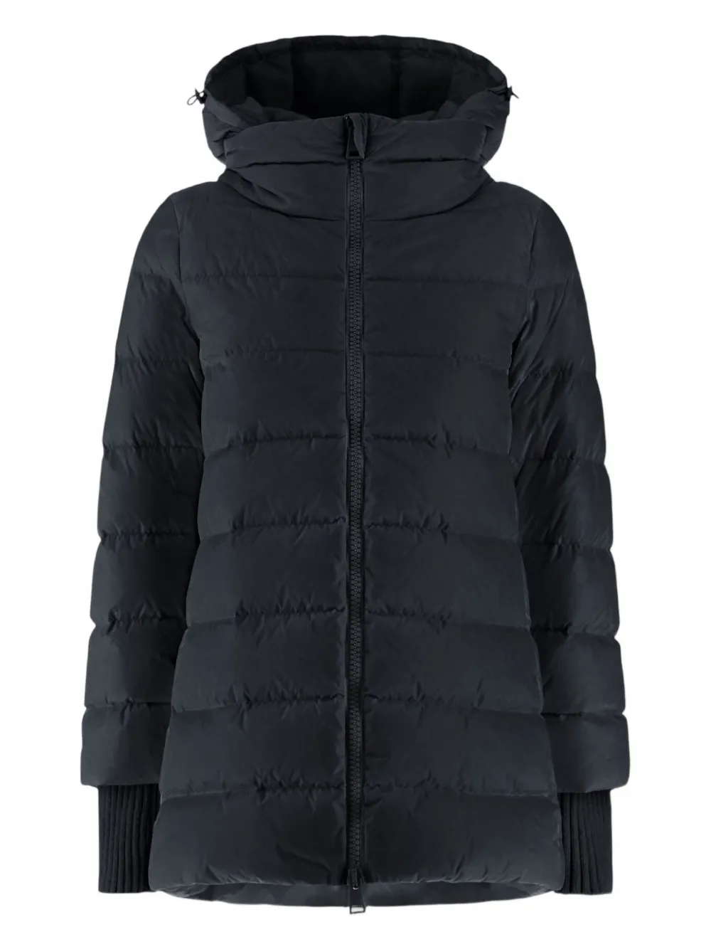 Herno A-shape Jacket In Nylon Chamonix In Black