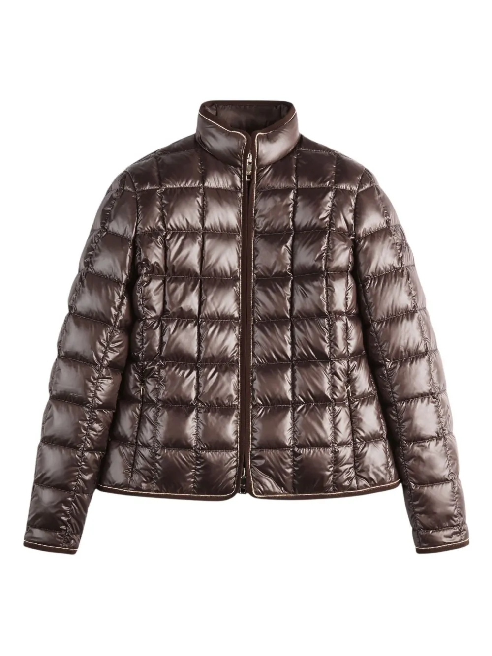 Fay quilted puffer jacket | Brown | Image 1