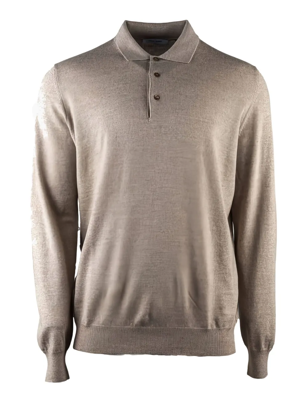 Gran Sasso button polo shirt - Beige
