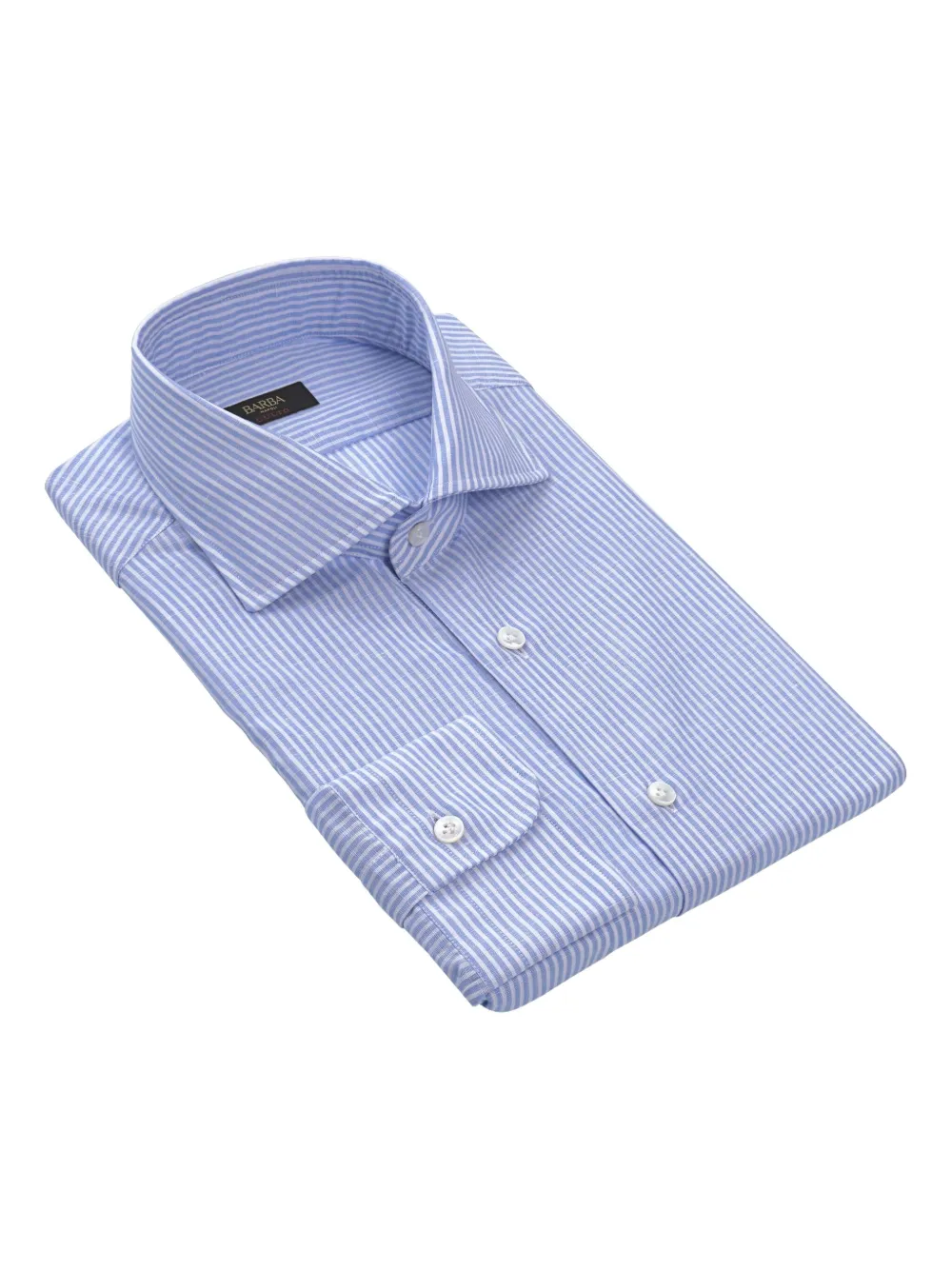 Barba Culto striped shirt - Blauw