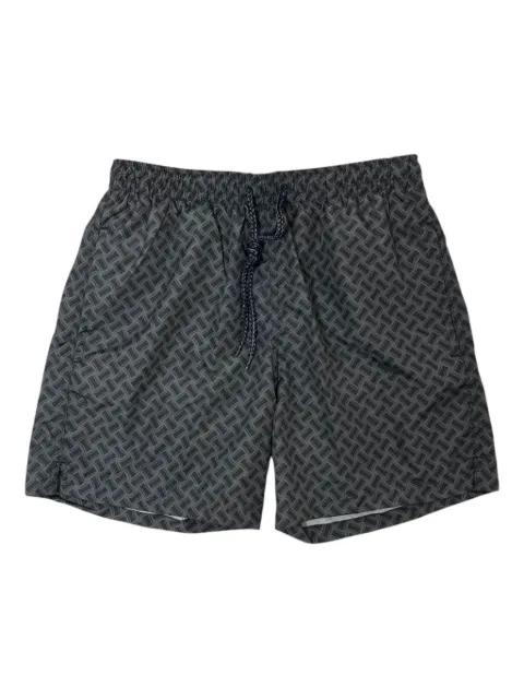 Drumohr patterned drawstring swim shorts
