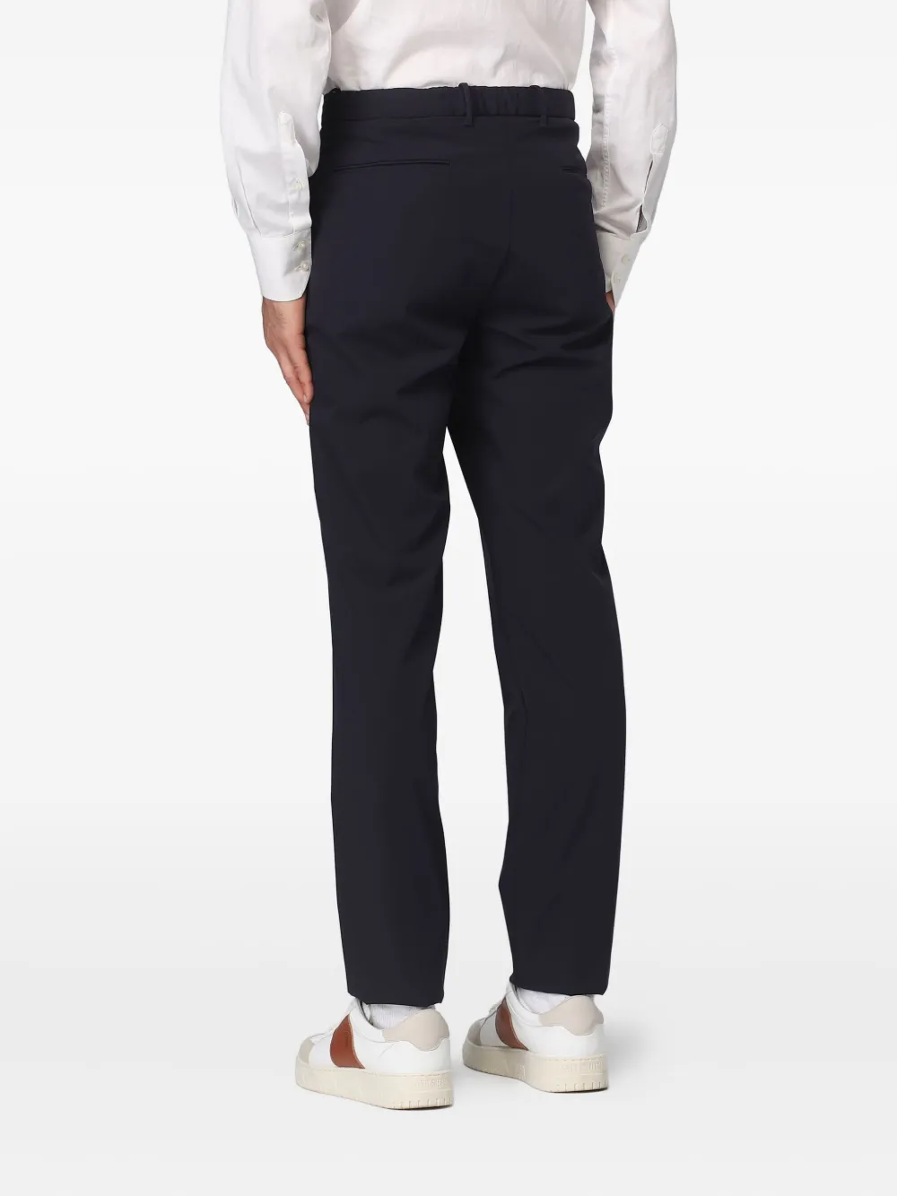 Incotex belt-loops trousers - Blauw
