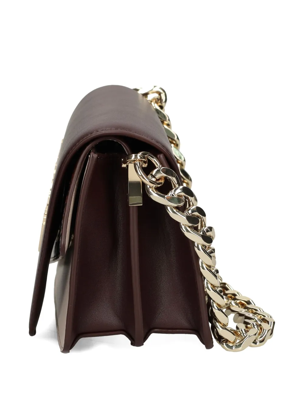 Just Cavalli Logo-plaque Cross Body Bag In Brown