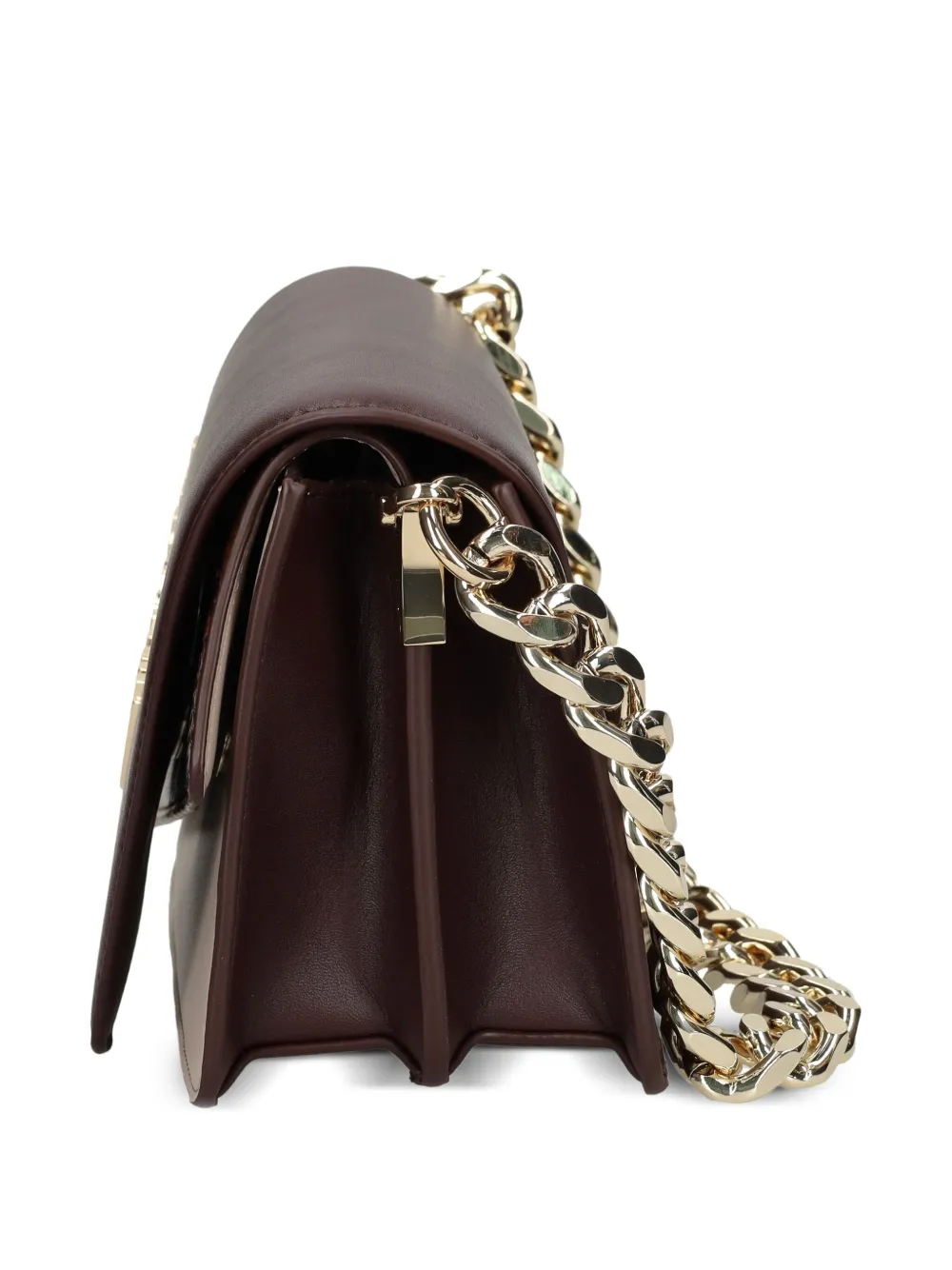 Just Cavalli Crossbodytas met logoplakkaat Bruin