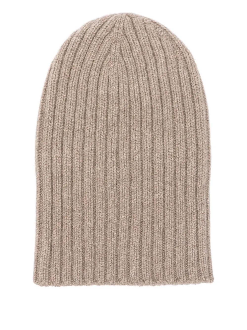 Cenere GB Geribbelde muts - Beige