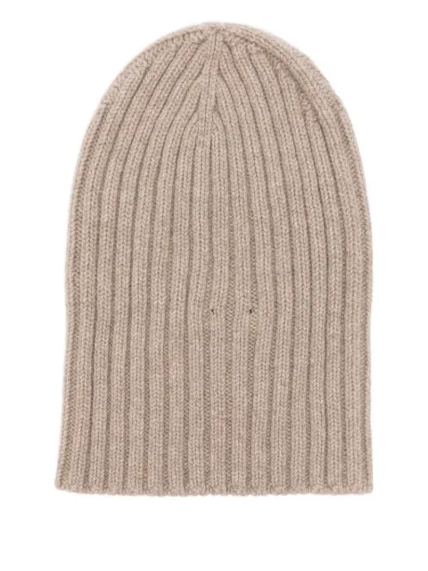 Cenere GB ribbed beanie hat
