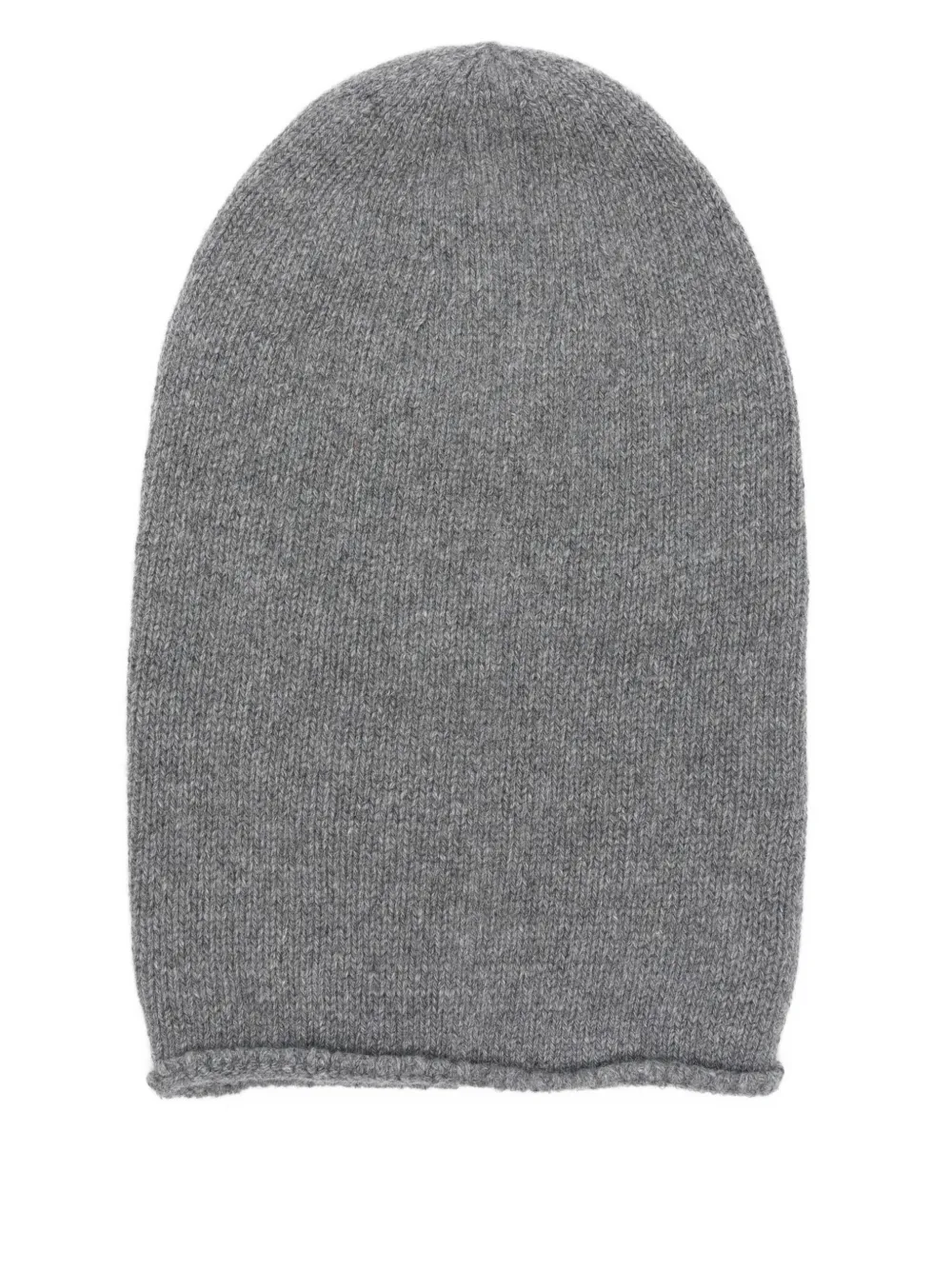 Cenere GB knitted beanie hat | Grey | Image 1