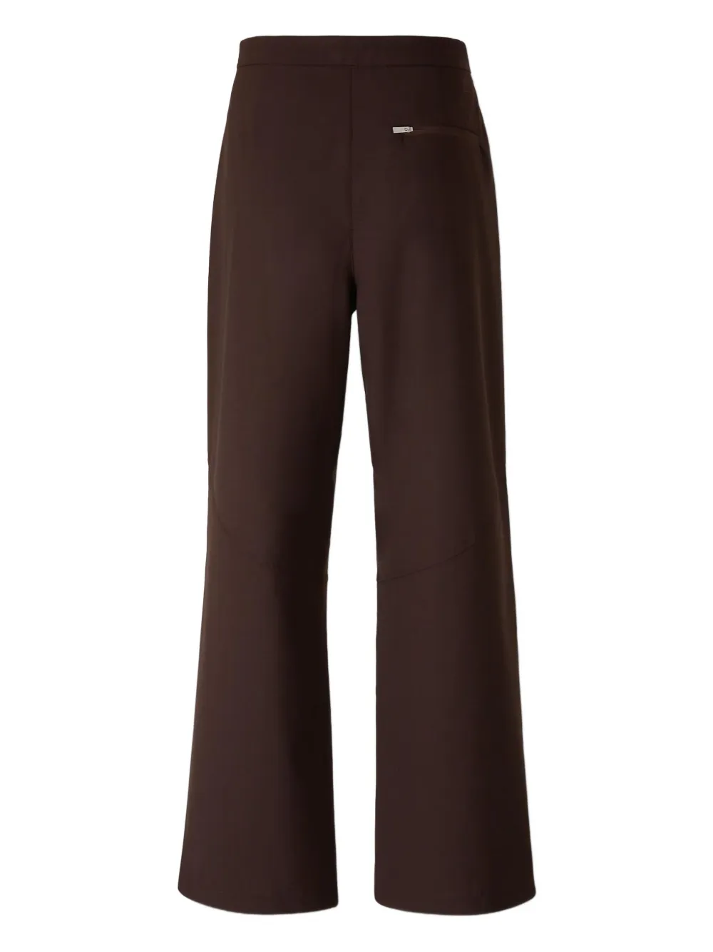 Laminar Zip-pocket Flared Trousers In Multi