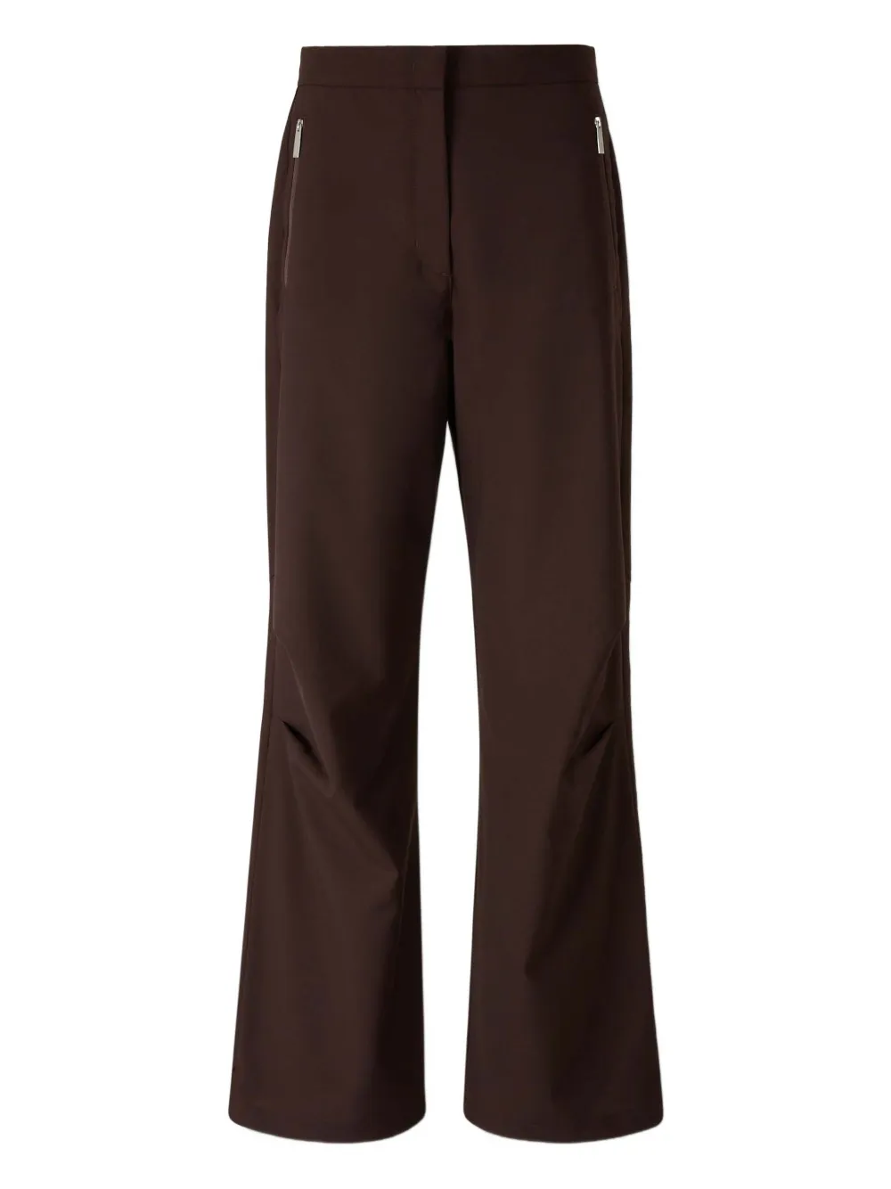 Laminar Zip-pocket Flared Trousers In Multi