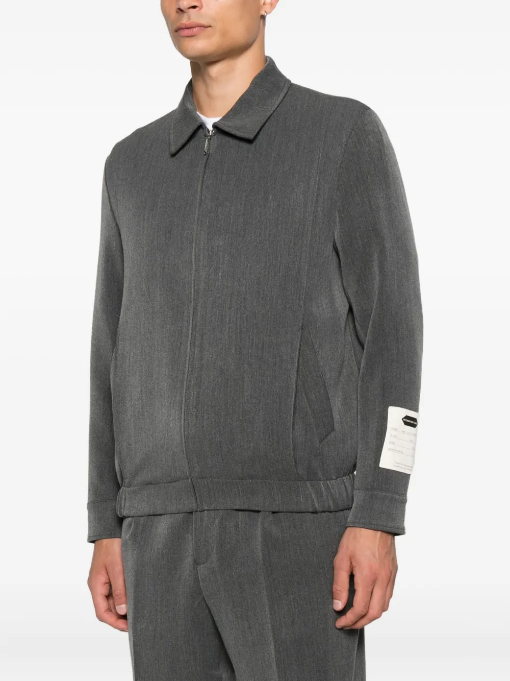 New York Resident Alaska Shirt Jacket In Gray