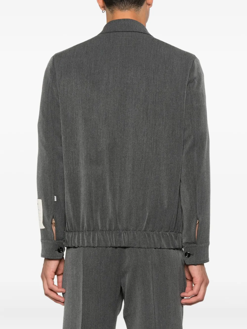 New York Resident Alaska Shirt Jacket In Gray