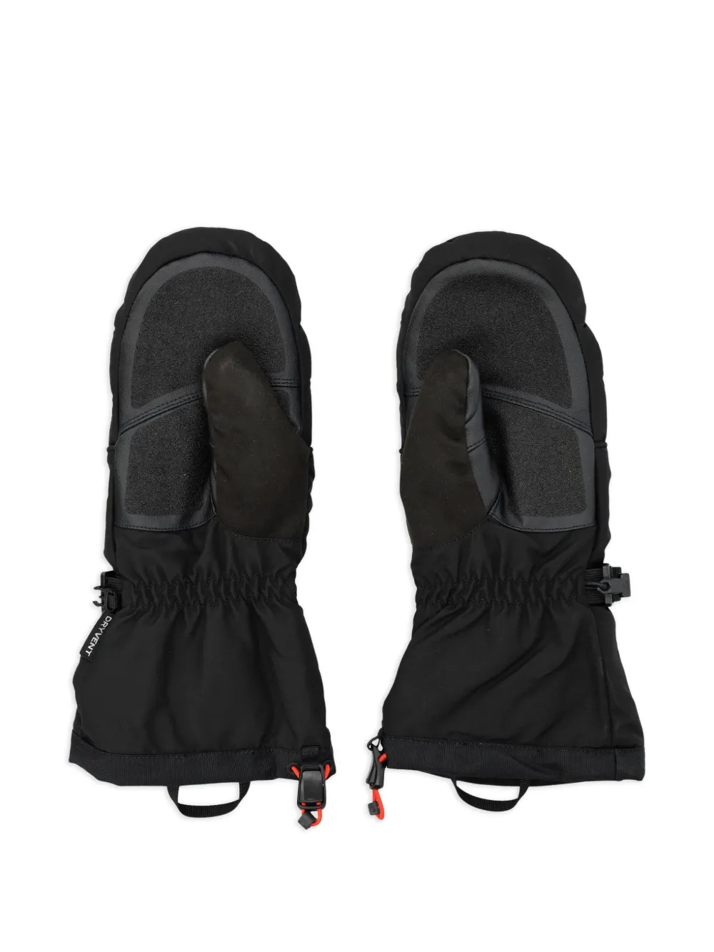 The North Face Skihandschoenen met logodetail Zwart