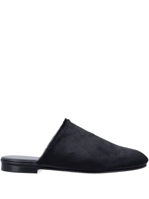 Alberta Ferretti mules con puntera redonda