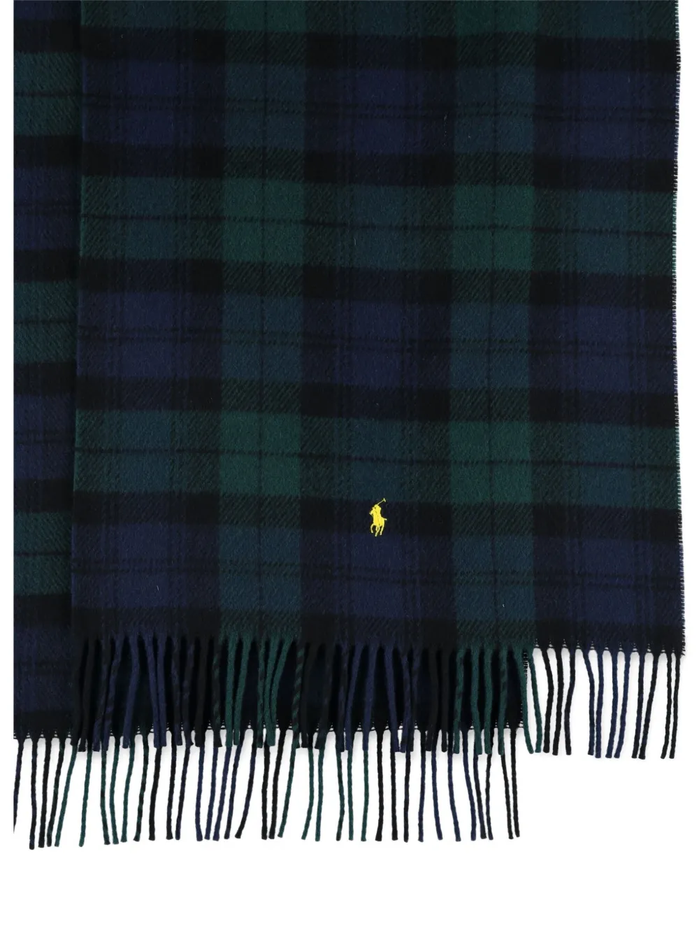 Polo Ralph Lauren Geruite sjaal Blauw