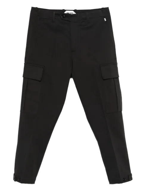 New York Resident pantalones recto con bolsillos cargo