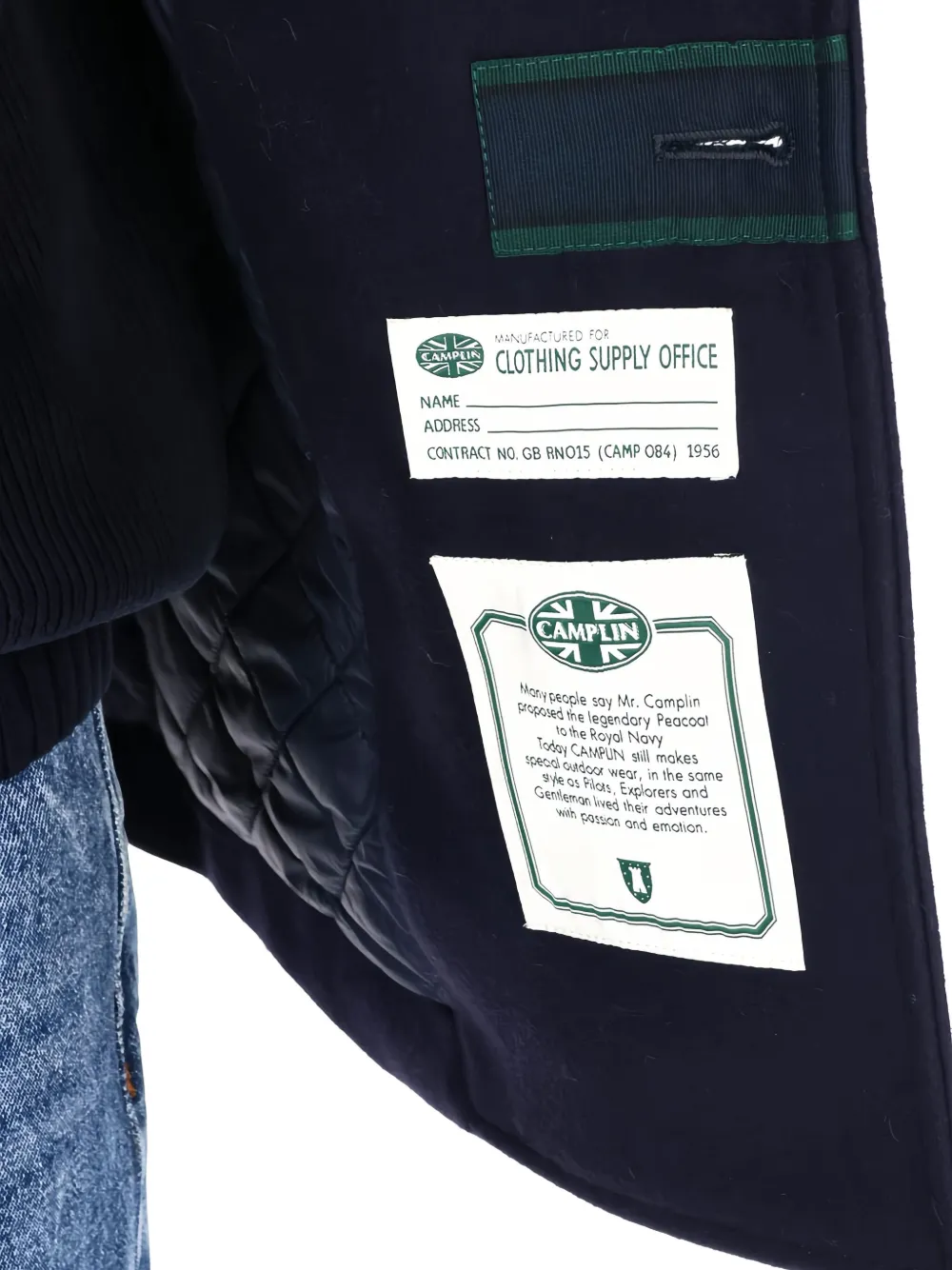 Camplin Squadron jas met dubbele rij knopen Blauw