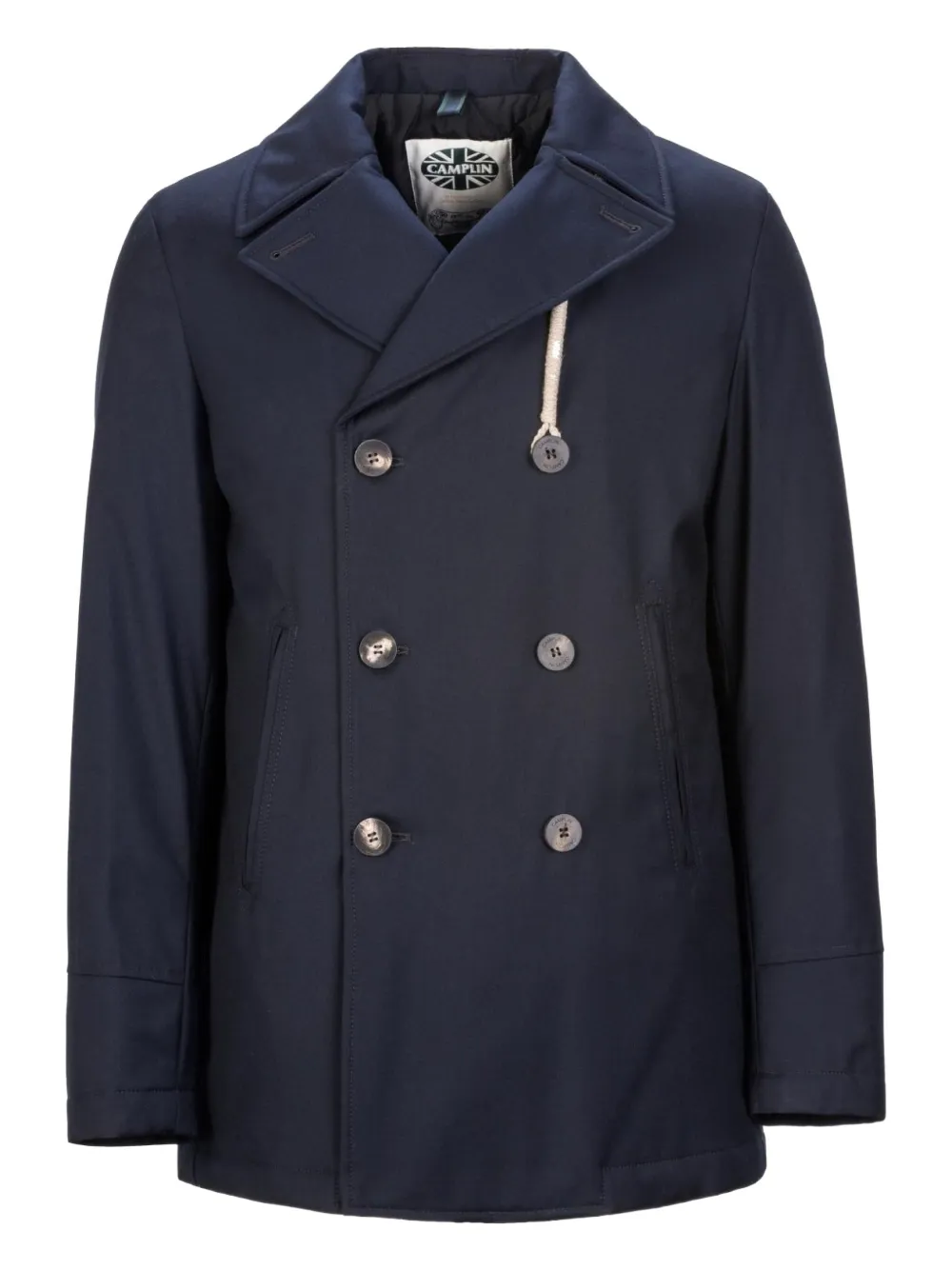 Camplin button-up peacoat | azul | Image 1