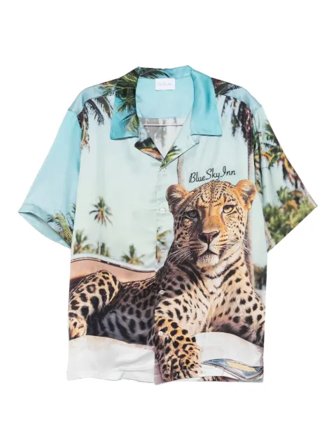 BLUE SKY INN Camicia leopardata