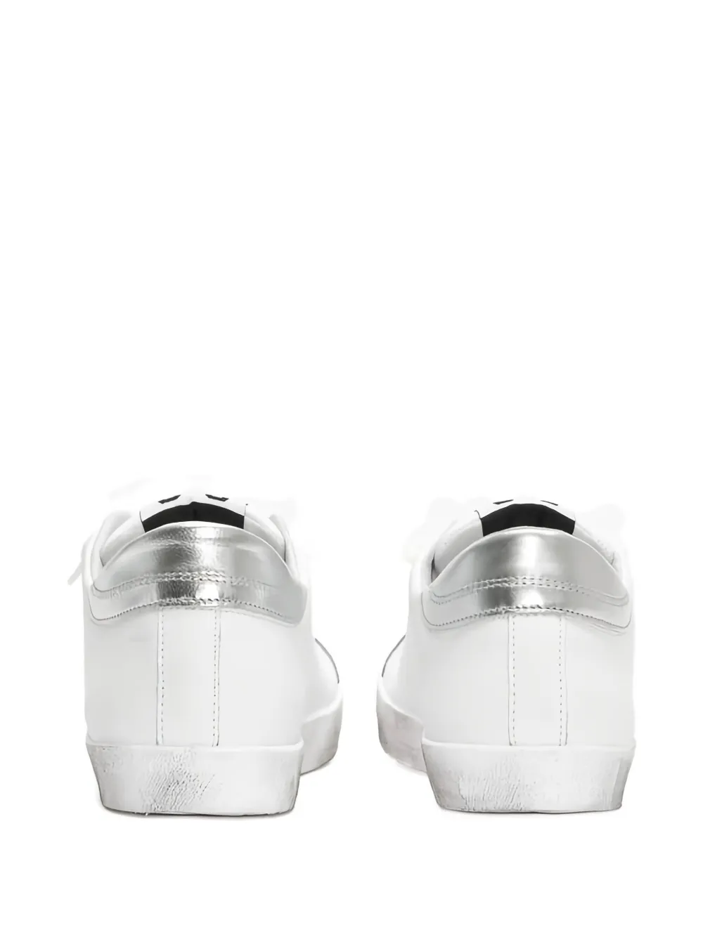 2 Star Prime Star Sneakers In White