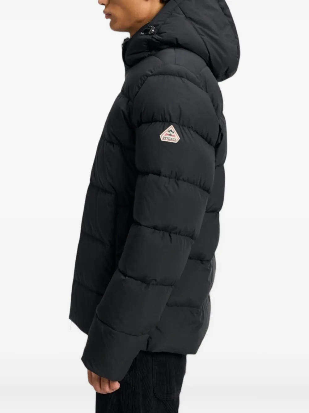 Pyrenex Long-sleeved Cotton Jacket In Black