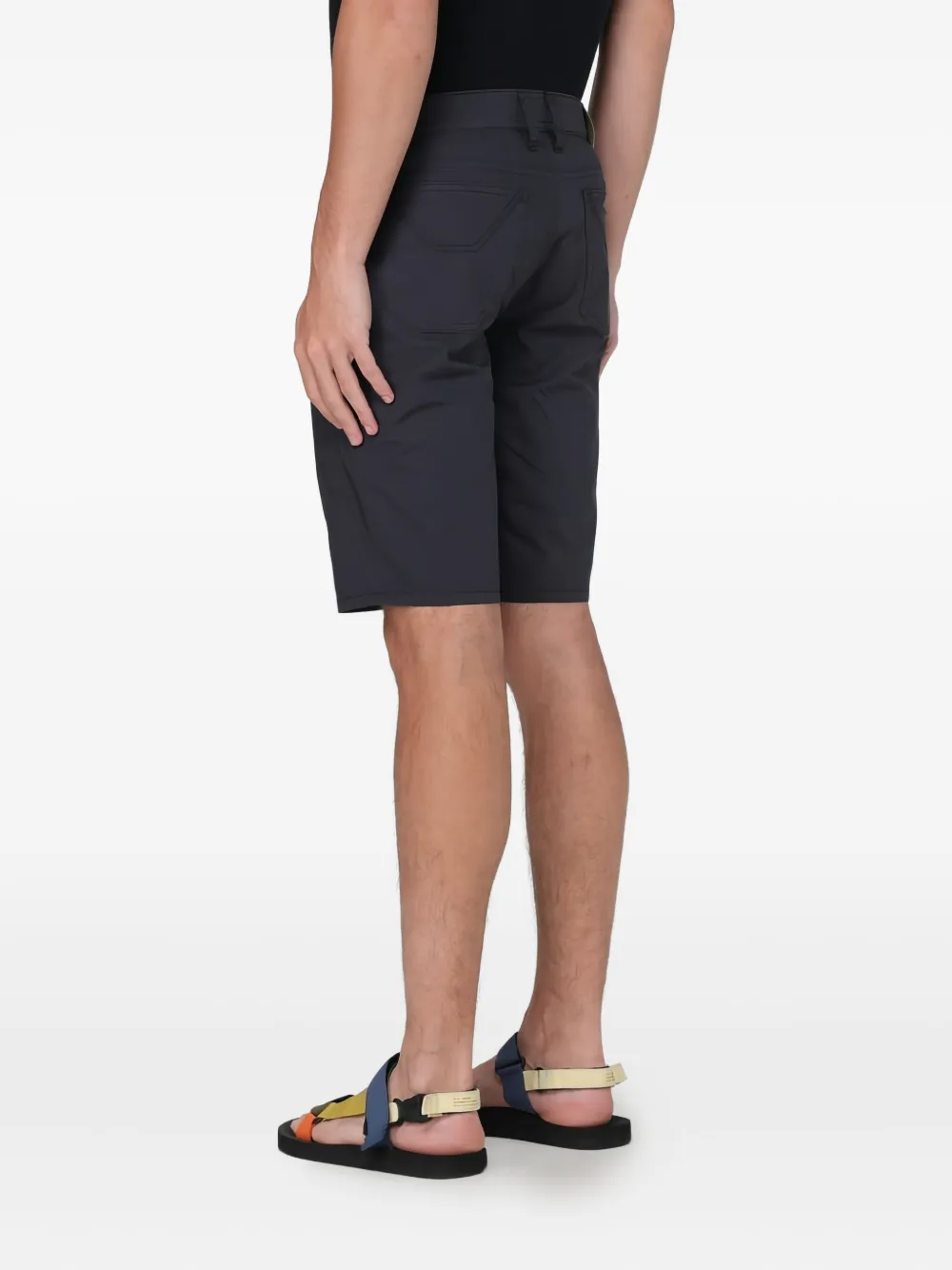 JECKERSON Jayden logo-patch shorts - Grijs