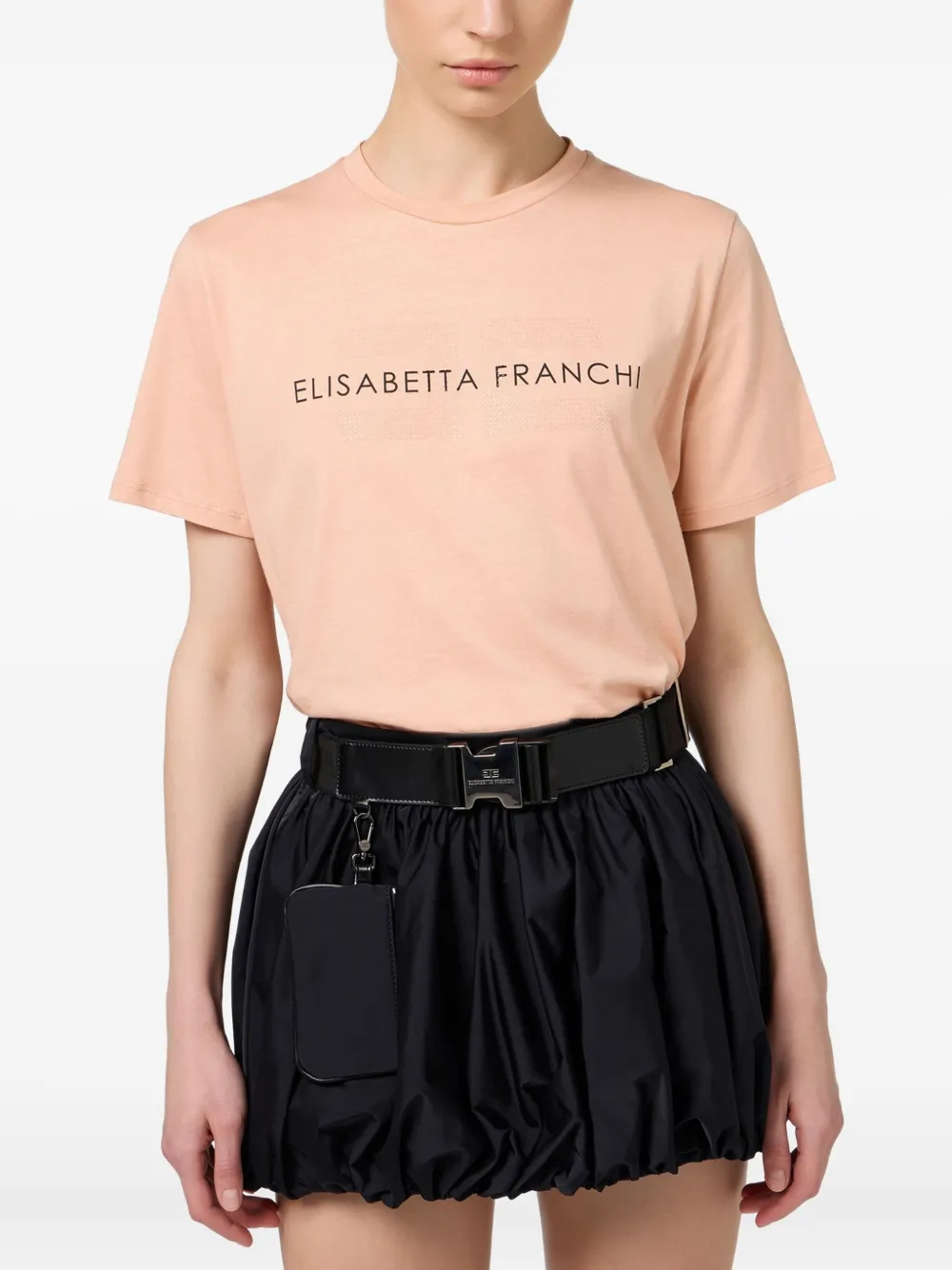 Elisabetta Franchi logo-print T-shirt | T-Shirts & Jersey Shirts | Image 2