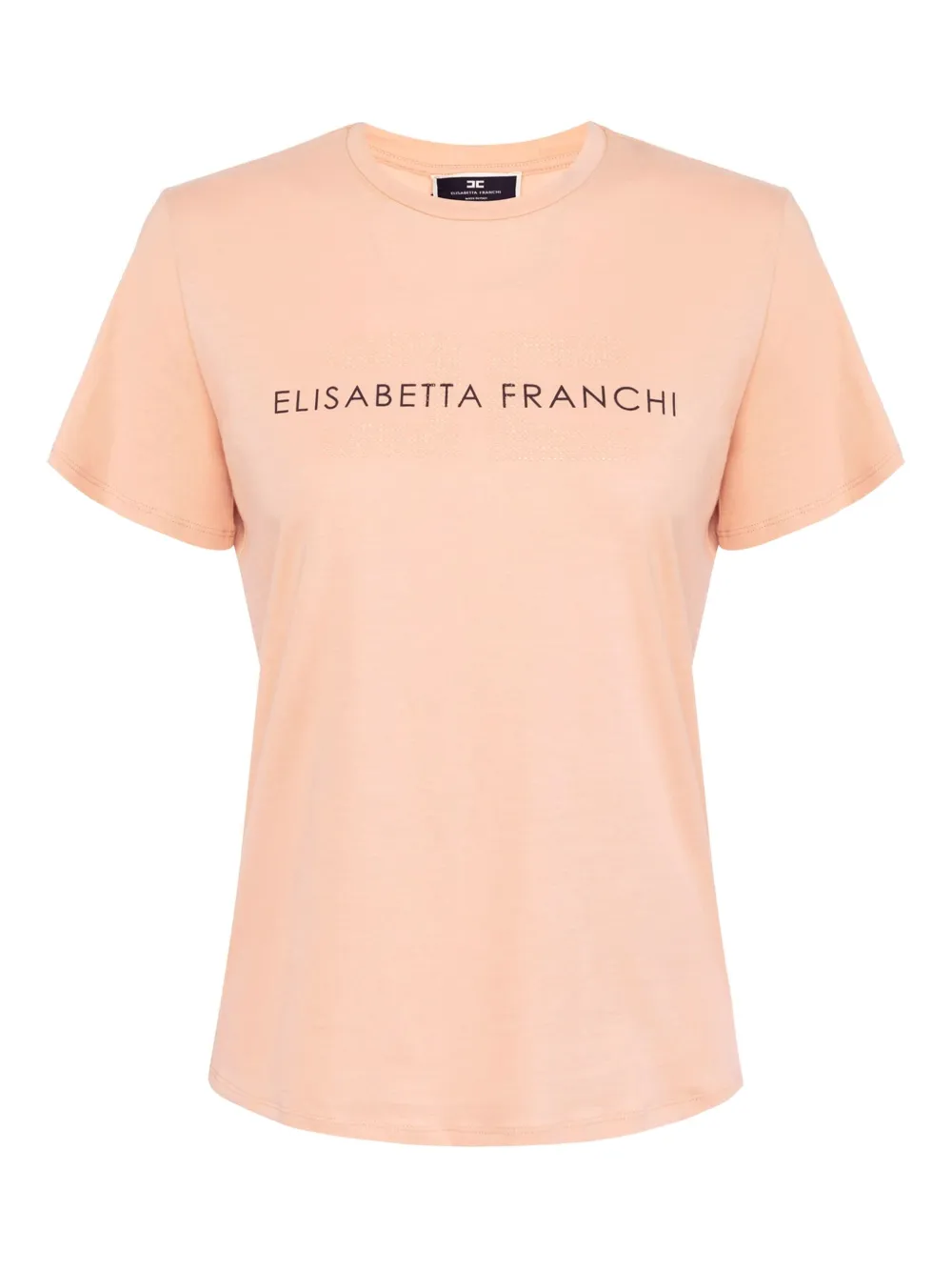 Elisabetta Franchi logo-print T-shirt | Pink | Image 1