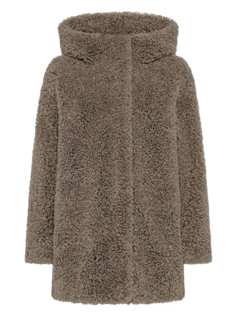 RRD hooded lamb coat