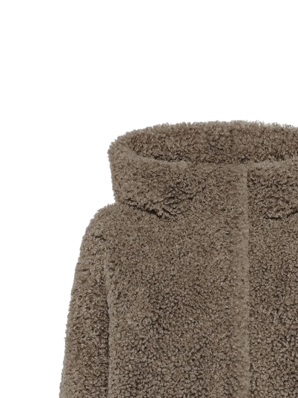 RRD hooded lamb coat | Faux Fur & Shearling Coats | Image 2