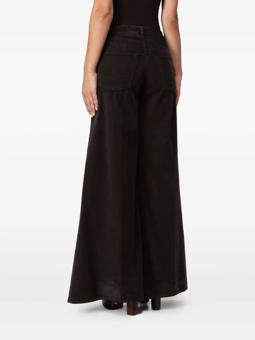 DONDUP Marlen very wide-leg jeans - Bruin